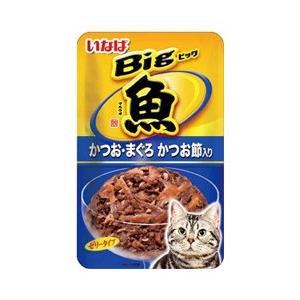 いなばペットフード　Big　マルウオ　かつお・まぐろ　かつお節入り　(80g)｜wellness-web