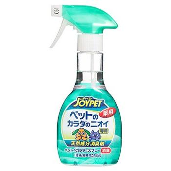 アースペット　ジョイペット　天然成分消臭剤　ペットのカラダのニオイ専用　本体　(270mL)　ペット用消臭剤　【動物用医薬部外品】｜wellness-web