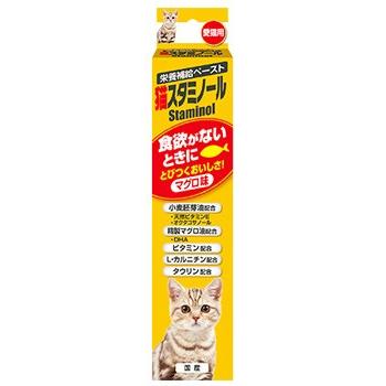 アースペット　猫スタミノール　(50g)　食欲がないときに　栄養補給ペースト　猫用　サプリメント｜wellness-web