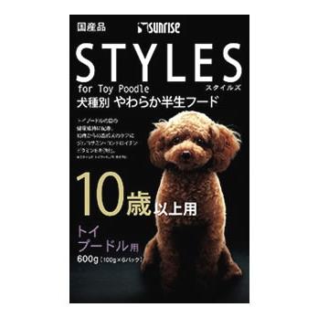 マルカン サンライズ スタイルズ トイプードル用 10歳以上用 (600g) ドッグフード｜wellness-web