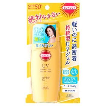22モデル スーパーウォータープルーフ Spf50 ジェル コーセーコスメポート Pa サンカット パーフェクトuv 100g 日焼け止め サンカットr 日焼け止め