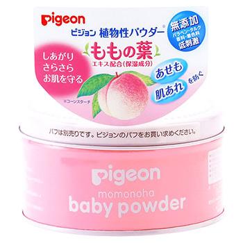 ピジョン ベビーパウダー ももの葉 (125g) : ドラッグストアウェルネス