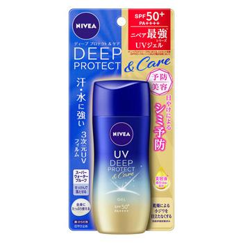 最大51 オフ 花王 ニベアuv ディープ プロテクト ケア ジェル 80g Spf50 Pa 日焼け止め 顔 からだ用