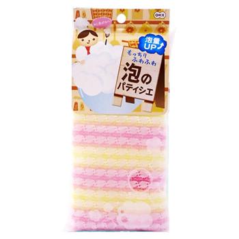 オーエ 泡のパティシエ ボディタオル ピンク 1枚 ボディウォッシュ用 ドラッグストアウェルネス 通販 Paypayモール