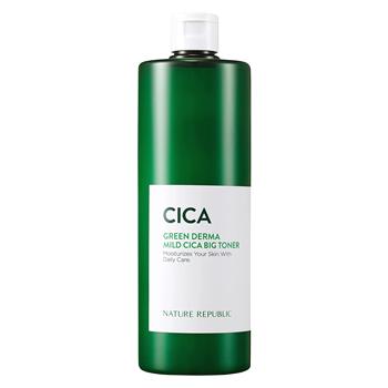 ネイチャーリパブリック グリーンダーマ CICA ビッグトナー (500mL) 化粧水 NATURE REPUBLIC｜wellness-web