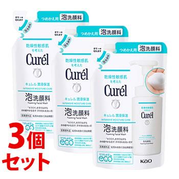 Curel 《セット販売》 花王 キュレル 潤浸保湿 泡洗顔料 つめかえ用