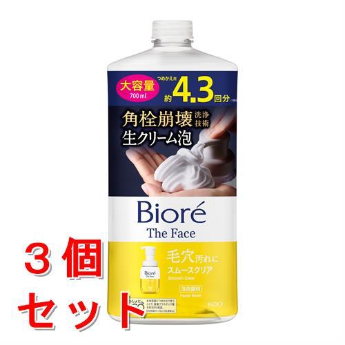 セット販売》 花王 ビオレ ザフェイス 泡洗顔料 スムースクリア 