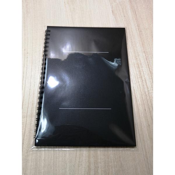 黒いA5ノート 100ページ アーキブラック 黒紙ノート＋白鉛筆 Cinqpoints PLAY Department