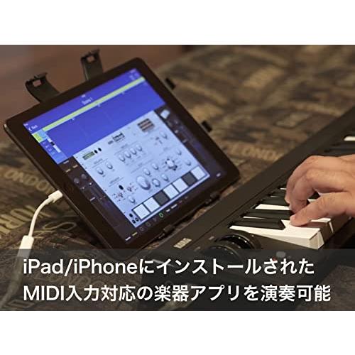 KORG （コルグ） ワイヤレス MIDI キーボード コントローラー Bluetooth DTM プラグイン付属 microKEY2 Air （マイクロキー・エアー） 61鍵盤｜wellvy-mall｜06