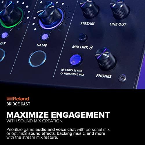 ローランド Roland ブリッジキャスト ゲーミングDACアンプ/オーディオインターフェース/配信用ゲーミングミキサー Mac/Windows/ゲーム機&モバイル対｜wellvy-mall｜05