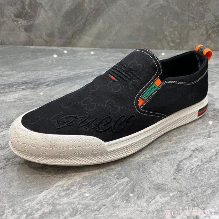 スリッポンメンズスリッポンスニーカーメンズ夏ローカットシューズ靴ぺたんこスリッポンおしゃれカジュアル大きめ21秋冬新作