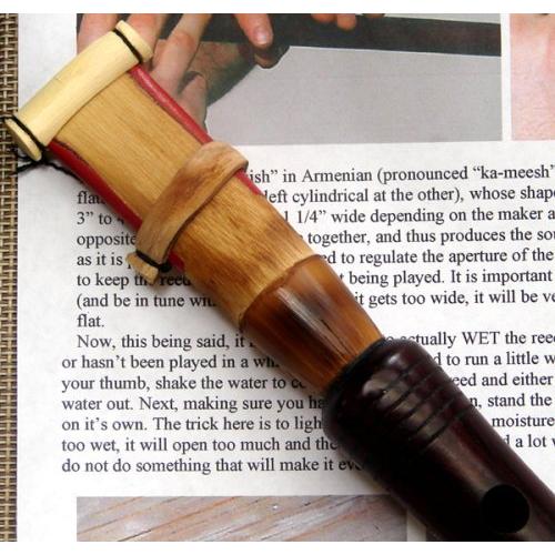 Duduk Armenian Duduk professional professional with 3 Reed and Musical Instructions made from