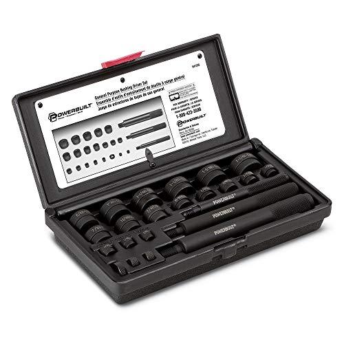 Powerbuilt General Purpose Bushing Driver Tool Kit, Tool Set to Install