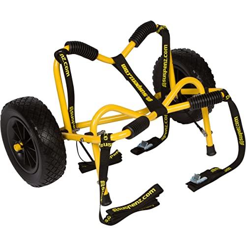 無料配達 Fishing Suspenz Kayak Canoe Transport Trailer， DLX Kayak