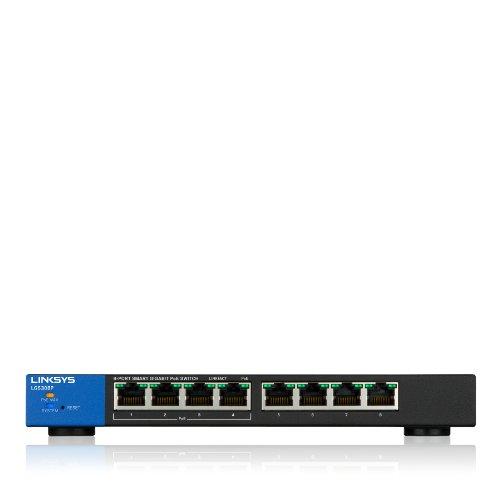 【本物新品保証】 Linksys Business LGS 308 P 8ポートギガビットイーサネットスマートマネージドスイッチPoE+ (72 W)