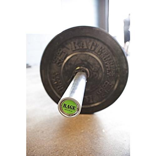 《送料込》 RAGEフィットネスオリンピックトレーニングバーベル、15ポンド、6フィート、アルミバーベル、ウェイトリフティングとパワーリフティング、フィットネスバー 【LWH7166635053】(26092円)