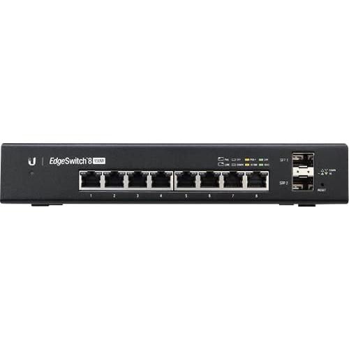 メーカー公式メーカー公式Ubiquiti EdgeSwitch 8、8ポート管理PoE SFP
