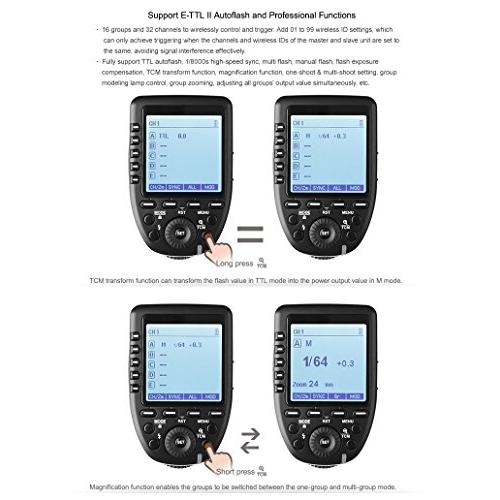 予約】【予約】キヤノンEOSカメラ対応Godox Xpro-C TTLワイヤレス