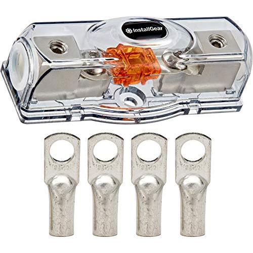 InstallGear 4ゲージアンプ配線キット|アンプ取り付け配線True SpecとSoft Touch Wire付きアンプキット|4ゲージ線、4ゲージアンプキット、アンプ配線キット