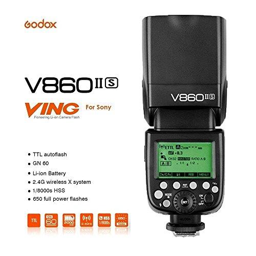 【売り切りお値下げ】 ソニーカメラ対応Godox V 860 II-S Ving 2.4 G TTLリオンバッテリーカメラフラッシュスピードライト、Godox XPro-SワイヤレスフラッシュトリガーXシステム大 【HOV1893365498】(68933円)