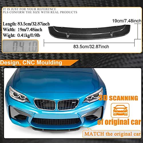 高品質の激安 MCARCAR KIT BMW 2シリーズF 87 M 2クーペ2016-2020ファクトリーアウトレットCFチンスポイラースプリッタープロテクター用カーボンファイバー製フロントバン