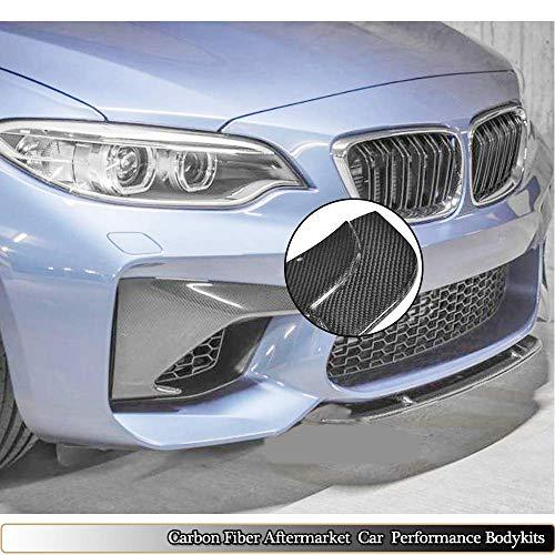 高品質の激安 MCARCAR KIT BMW 2シリーズF 87 M 2クーペ2016-2020ファクトリーアウトレットCFチンスポイラースプリッタープロテクター用カーボンファイバー製フロントバン