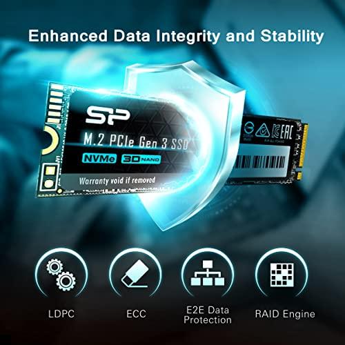 Silicon Power 1 TB-NVMe M.2 PCIe Gen 3 x 4 2280 SSD (SP 001 TBP 34