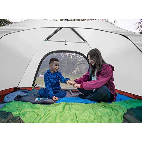 【売り切りお値下げ】 KAZOO 2/4パーソンキャンピングテント屋外防水ファミリー大テント2/4ピープルイージーセットアップテントポーチ二層式 【F2642596260】(16783円)
