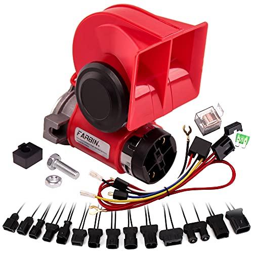 FARBIN Car Horn Kit for Chevrolet Seriesコンプレッサーリレーハーネス付き12 V 150 db