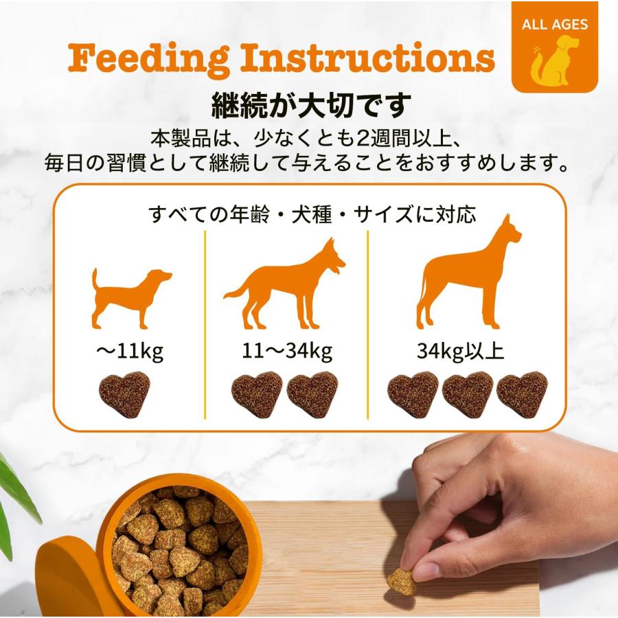 Zesty Paws ターメリック クルクミン バイツ 犬用 サプリ ソフトチュウ