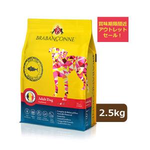 アウトレット セール 賞味期限間近：2026年6月29日 ブラバンソンヌ 小型犬 中型犬 成犬用 グレインフリー ドッグフード オーシャンフィッシュ 2.5kg  訳あり（Yahoo!・WePet プレミアムペットフード専門店）
