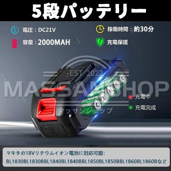 即納】高圧洗浄機 コードレス 充電式 マキタ18Vバッテリー対応