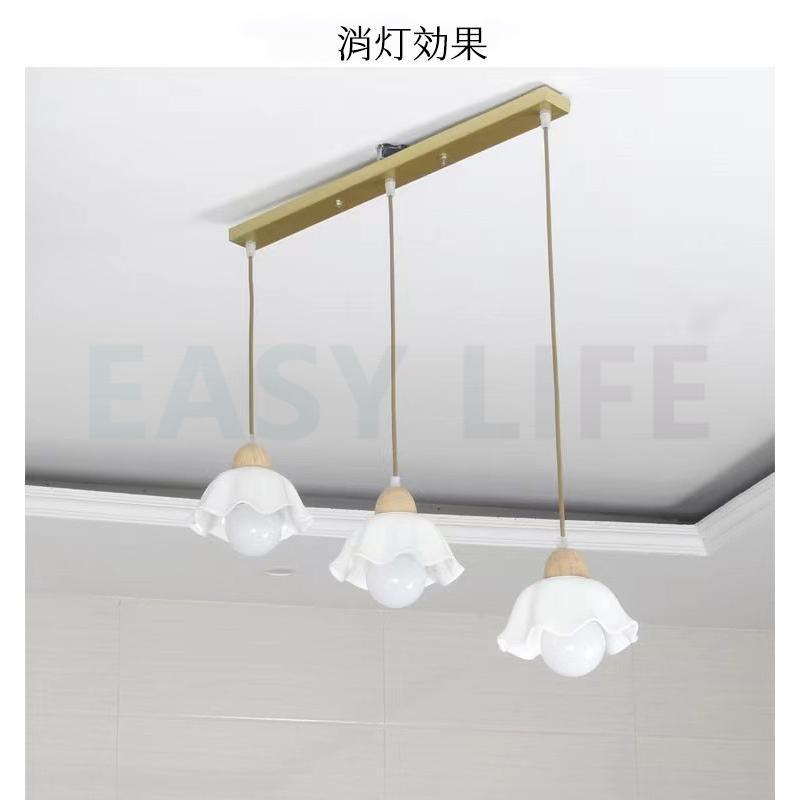 ペンダントライト 北欧 1灯 おしゃれ led 3タイプ 花びら かわいい E27
