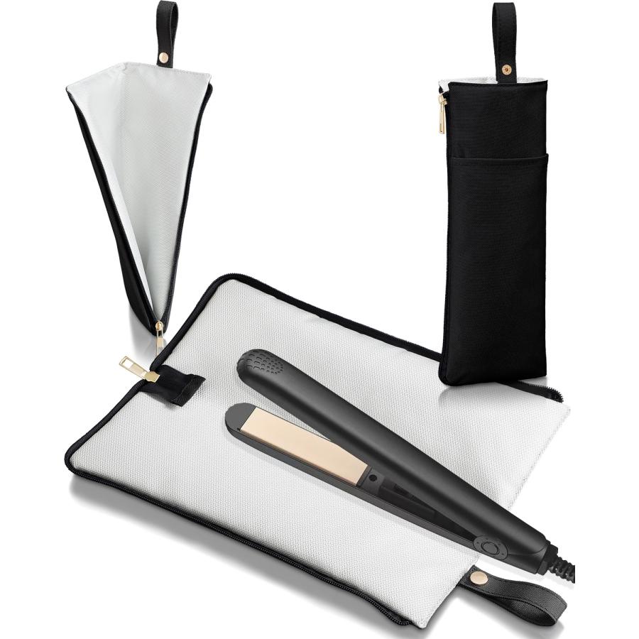 ヘアアイロンケース 収納 熱いまま 耐熱 300度 吊り下げ 旅行 アイロン