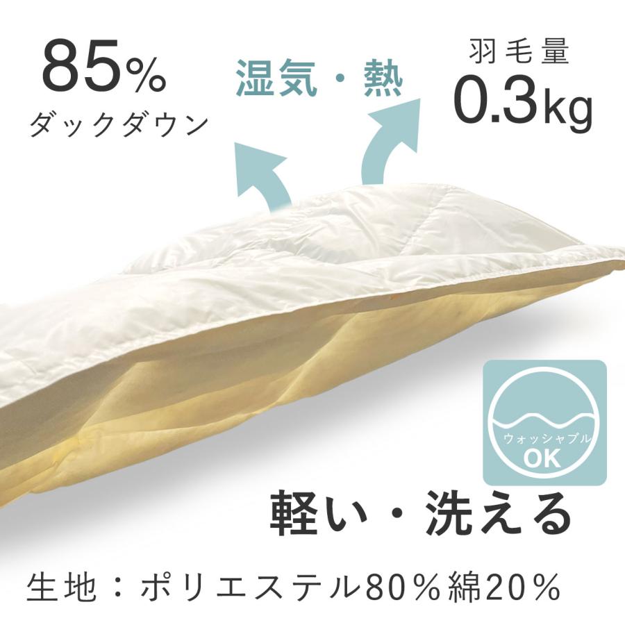 洗える掛け布団　お買い得価格　日本製 肌掛け布団 洗える 掛け布団 羽毛布団 シングル ロング 日本製 ダック