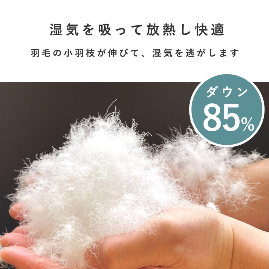 肌掛け布団 洗える 掛け布団 羽毛布団 シングル ロング 日本製 ダック