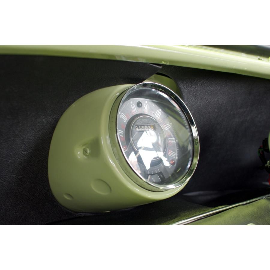 ローバーミニ パーツ B-WORK シングルメーターカウル ホワイト