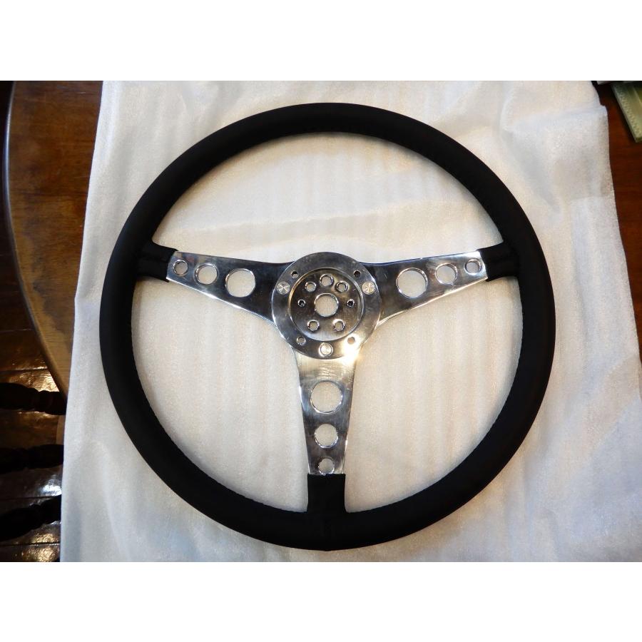 レスレストン レザーステアリング 33Φ フラット 店内在庫品 限定