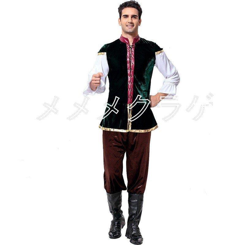 ハロウィン コスチューム コスチューム キャラクター 男性用 制服 民族衣装 キャラクター ウェーター イベント ステージ衣装 コスプレ衣装