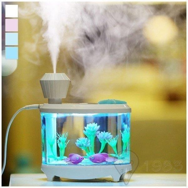 加湿器 卓上 ハイブリッド オフィス かわいい 小型 Usb 大容量 アロマ スチーム おしゃれ 除菌 気化式 ホワイト ピンク グリーン ブルー ライトアップ 送料無料 即納