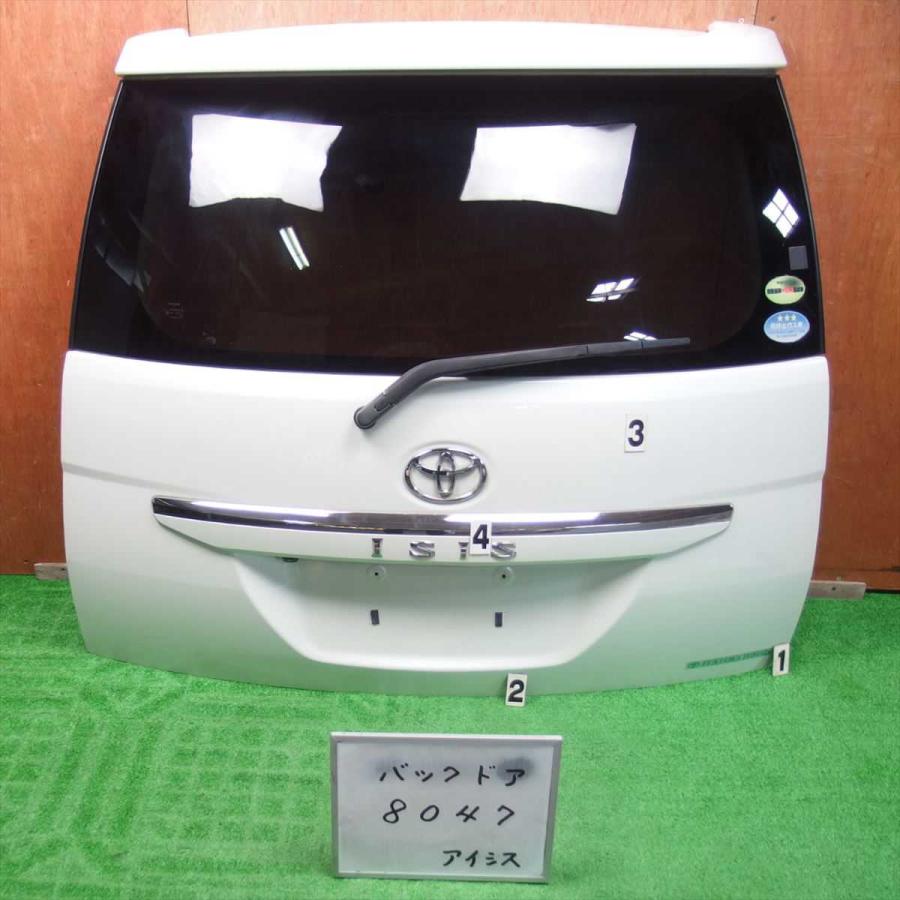 ☆TOYOTA☆トヨタ アイシス リアドア 左 送料無料 平成21年 アイシス ZGM11W バックドア リアゲート リア R中古