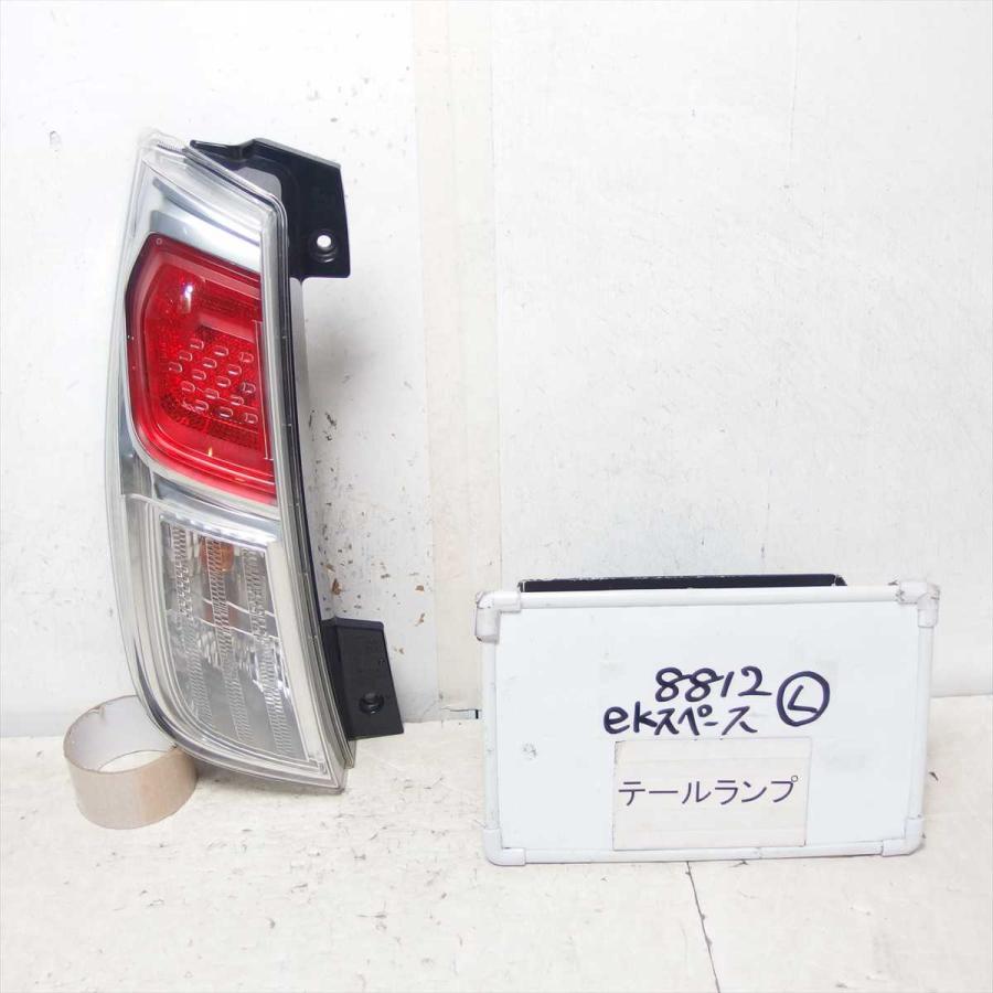 送料無料 平成30年 eKスペース B11A テールランプ ライト 左 L 中古