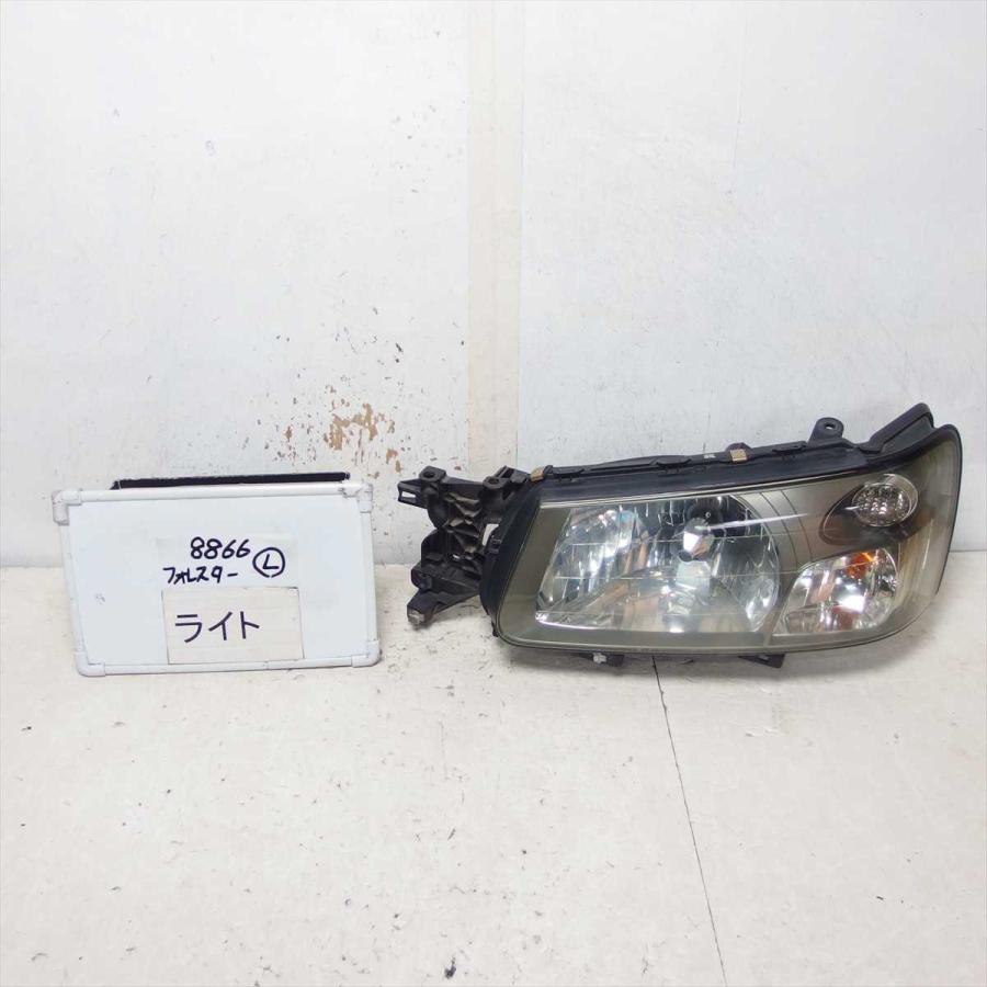 送料無料 平成16年 フォレスター SG5 ヘッドランプ ライト 左 L 中古