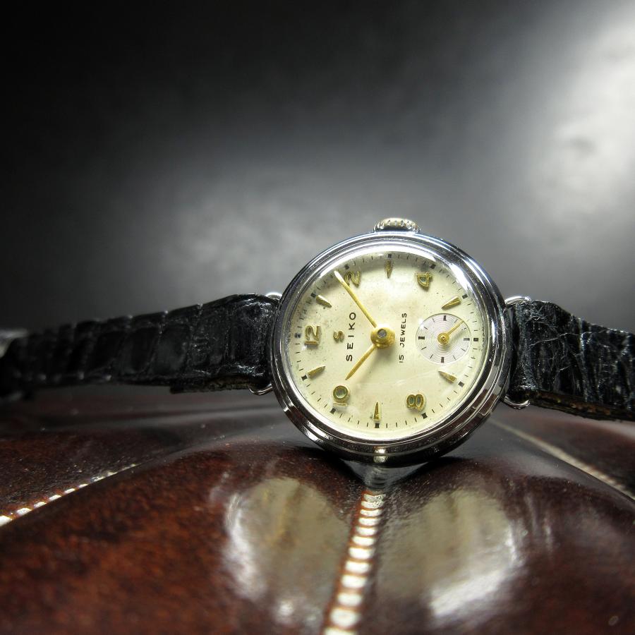 SEIKO（セイコー） 1920年代 アンティーク 8061 Sロゴ シルバー飛び