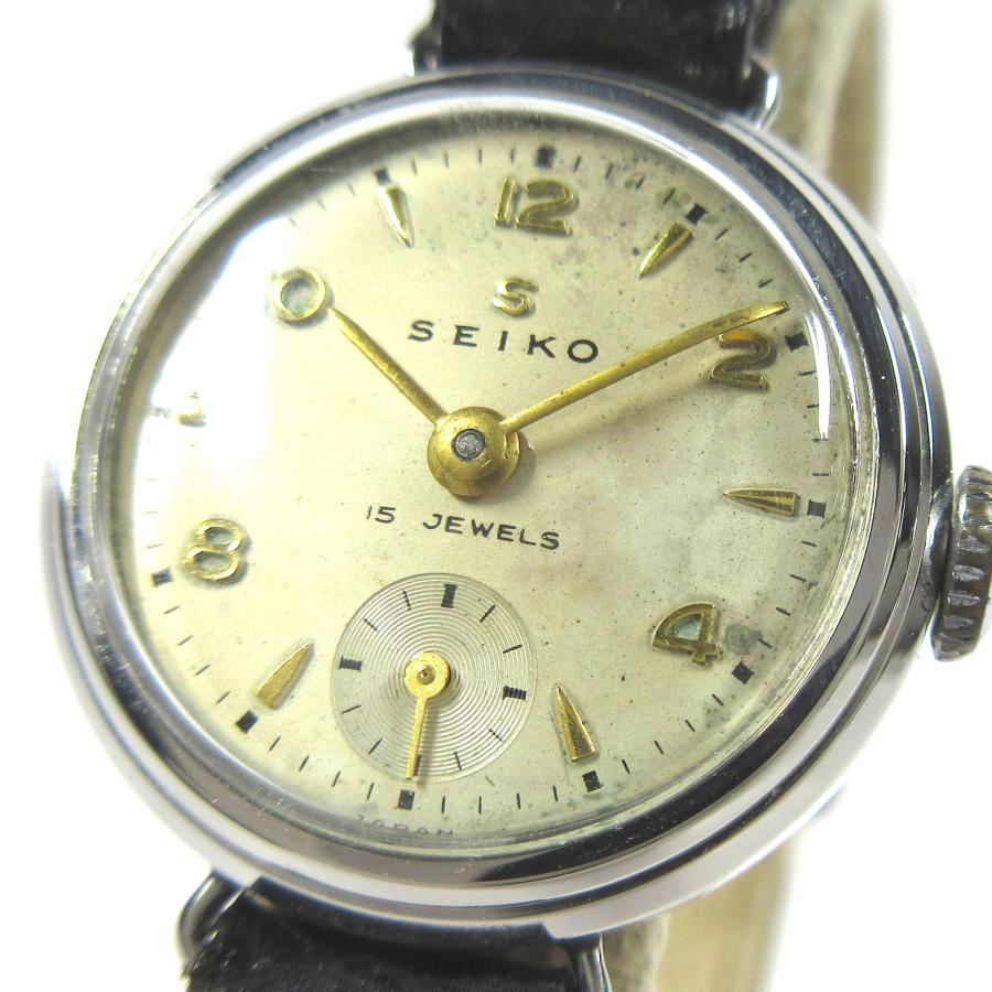 SEIKO（セイコー） 1920年代 アンティーク 8061 Sロゴ シルバー飛び
