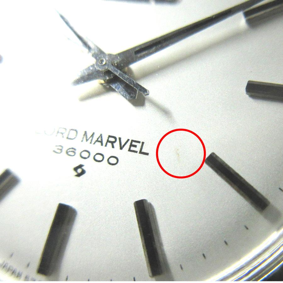 セイコー 1970年 ヴィンテージ 5740-8000 ロードマーベル 36000 ADダイヤル シルバー 35mm メンズ 手巻 時計 SS cal.5740C A125の画像