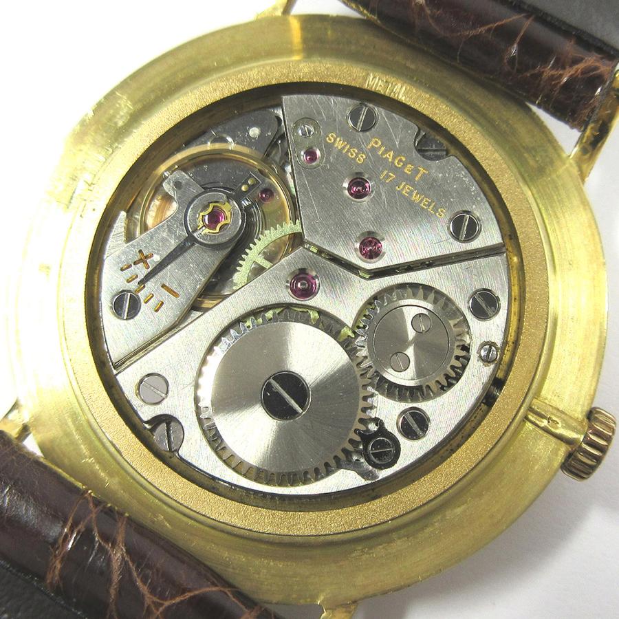 PIAGET（ピアジェ） 1960年代 ヴィンテージ 10819 シルバー文字盤 薄型