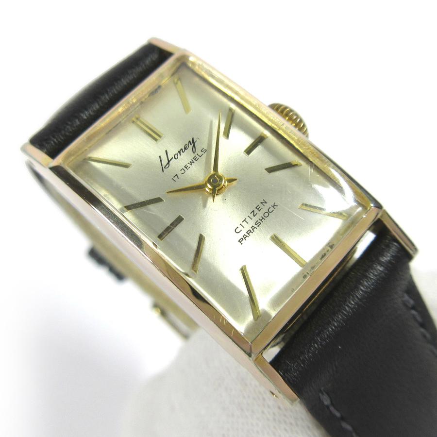 CITIZEN（シチズン） 1963年 ヴィンテージ H6026 ハニー 放射シルバー