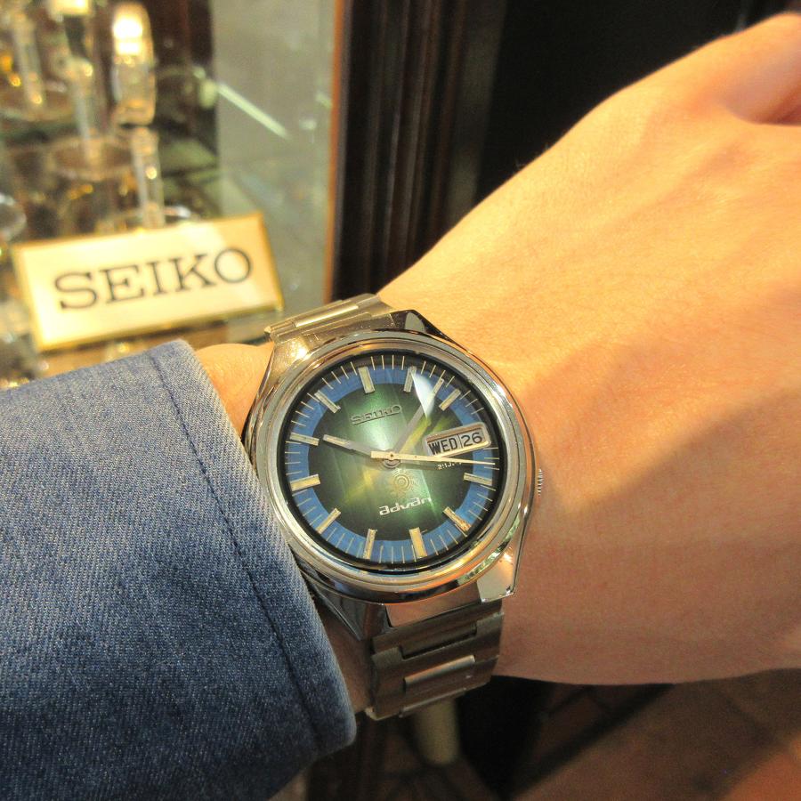SEIKO（セイコー） 1972年 ヴィンテージ 7019-7220 アドバン グリーン
