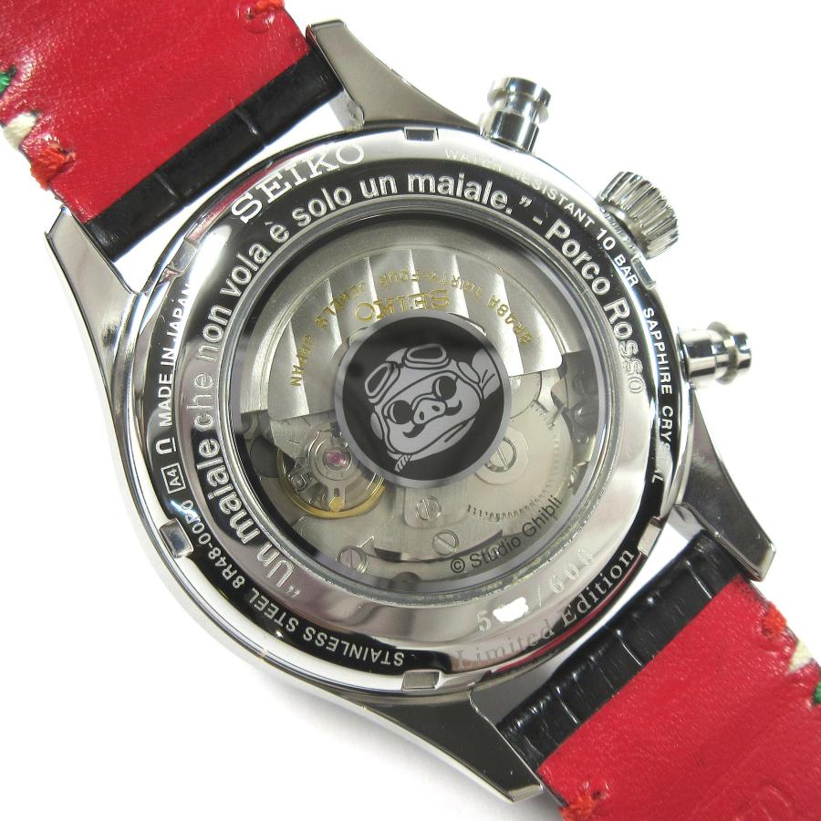 PRESAGE セイコー SARK017 プレサージュ 紅の豚コラボ ブラックデイト